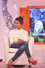 Priyanka Chopra at NDTV cleanathon in Mumbai on 14th Dec 2014